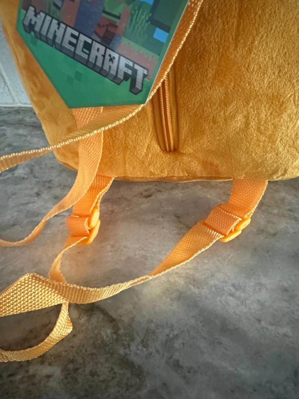 Minecraft Fox Plush Backpack